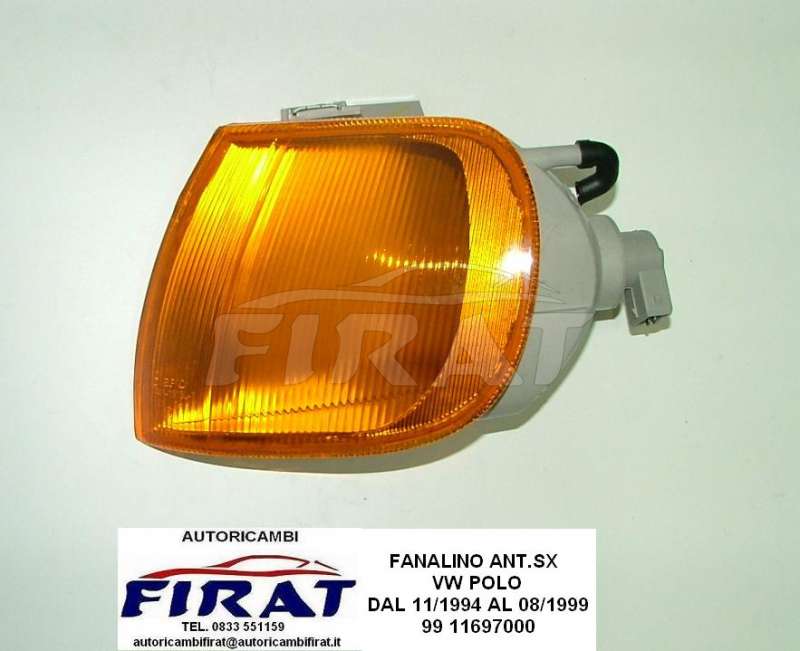FANALINO VW POLO 94 - 99 ANT.SX ARANCIO